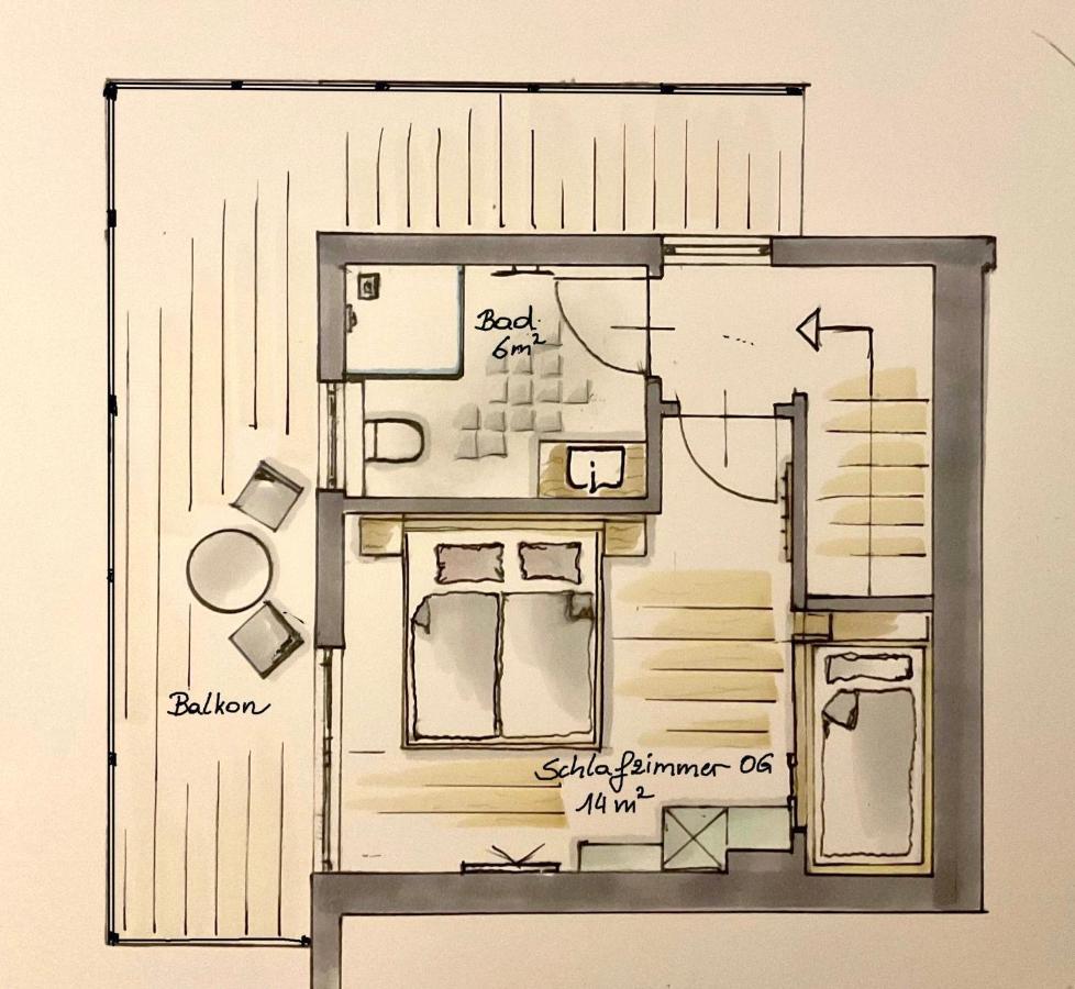 Mei-So-Nett Appartement Hutegger 斯拉德明 外观 照片